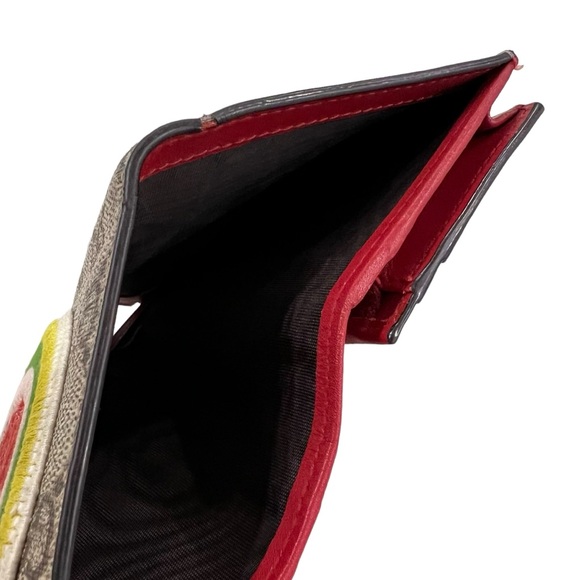 Gucci Rainbow Love Monogram Compact Wallet - Picture 7 of 7